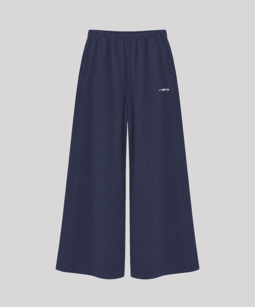 WOMEN LIGHT WIDE PANTS - 2 COLORS BLACK