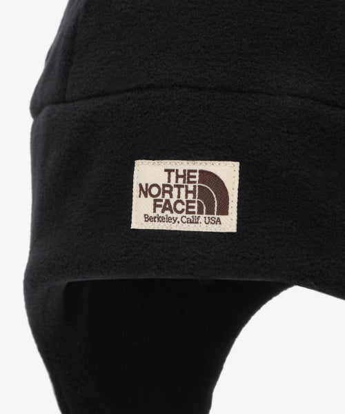 FLEECE EARMUFF BEANIE BLACK