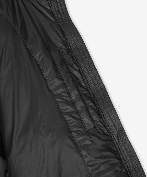 WOMEN FLYING 77 HOODED HEAVY DOWN - 4 COLORS BLACK