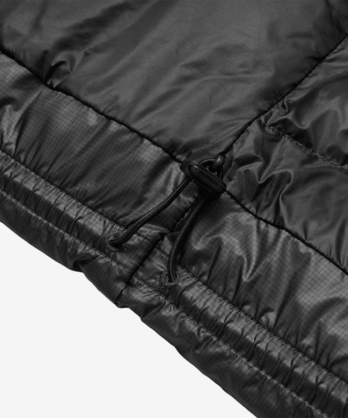 WOMEN FLYING 77 HOODED HEAVY DOWN - 4 COLORS BLACK
