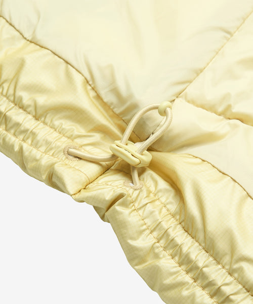 WOMEN FLYING 77 HOODED HEAVY DOWN - 4 COLORS B/YELLOW