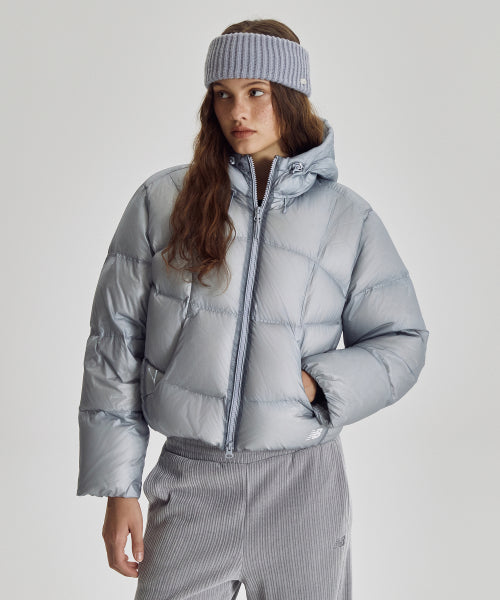 WOMEN FLYING 77 HOODED HEAVY DOWN - 4 COLORS L/BLUE