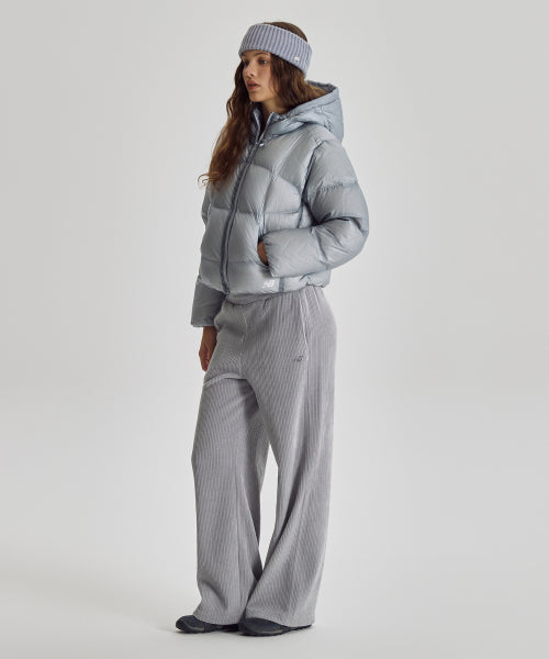WOMEN FLYING 77 HOODED HEAVY DOWN - 4 COLORS L/BLUE