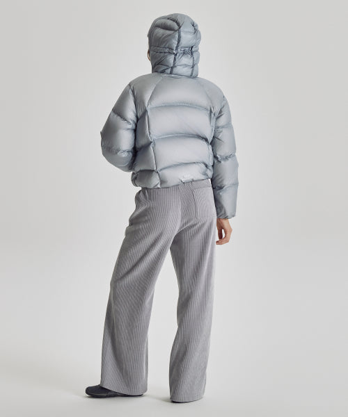 WOMEN FLYING 77 HOODED HEAVY DOWN - 4 COLORS L/BLUE