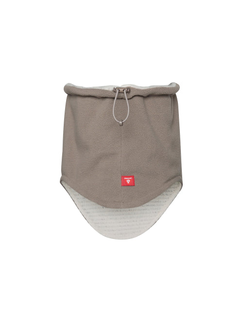 HYGGE HIKE PRIMALOFT EVOLVE REVERSIBLE NECK WARMER - 2 COLORS LIGHT GREY