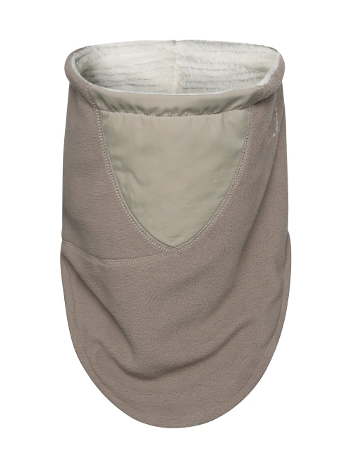 HYGGE HIKE PRIMALOFT EVOLVE REVERSIBLE NECK WARMER - 2 COLORS LIGHT GREY