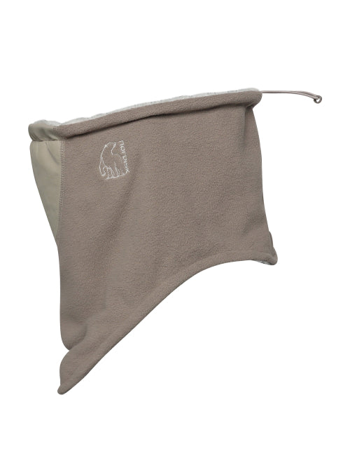 HYGGE HIKE PRIMALOFT EVOLVE REVERSIBLE NECK WARMER - 2 COLORS LIGHT GREY