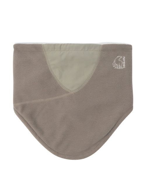 HYGGE HIKE PRIMALOFT EVOLVE REVERSIBLE NECK WARMER - 2 COLORS LIGHT GREY