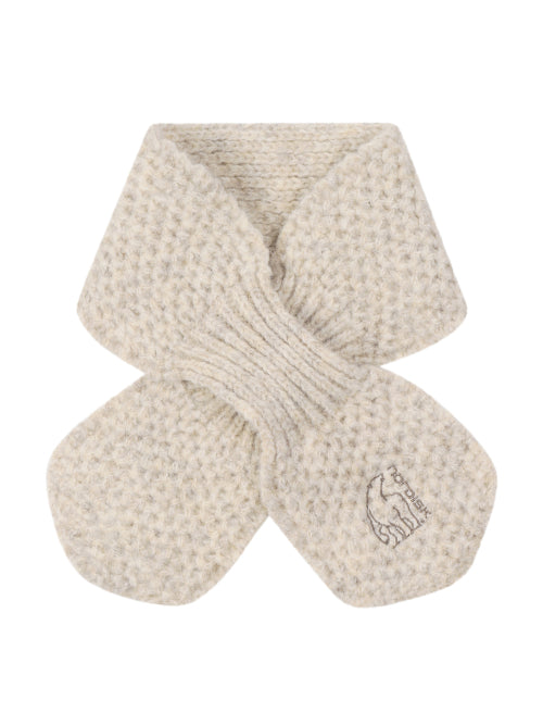 AUTUMN BREEZE KNIT PETIT NECK WARMER - 2 COLORS OFF WHITE