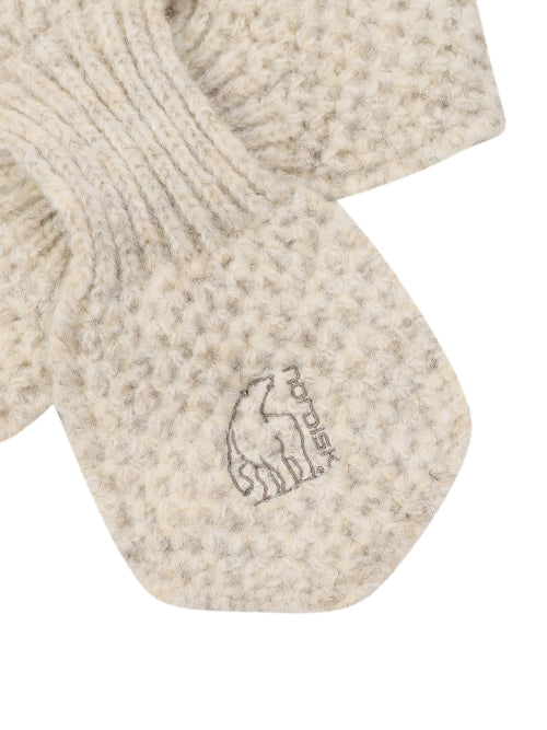 AUTUMN BREEZE KNIT PETIT NECK WARMER - 2 COLORS OFF WHITE