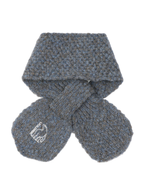 AUTUMN BREEZE KNIT PETIT NECK WARMER - 2 COLORS SKY BLUE