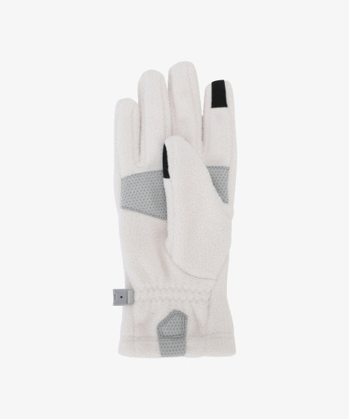 FLEECE GLOVES CREAM