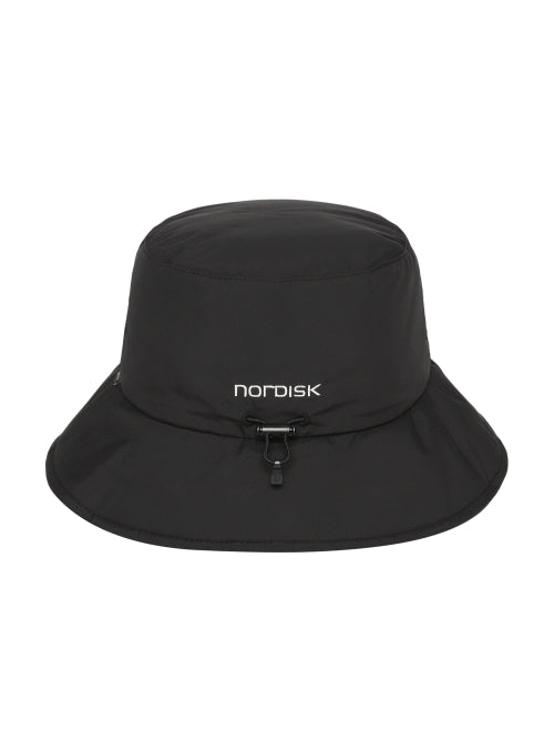 HYGGE HIKE CRYSTAL DOWN EARFLAP BUCKET HAT - 2 COLORS BLACK