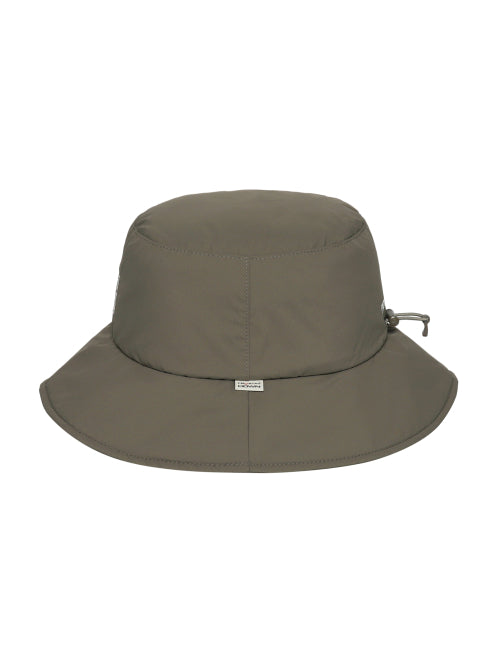 HYGGE HIKE CRYSTAL DOWN EARFLAP BUCKET HAT - 2 COLORS K.GREY