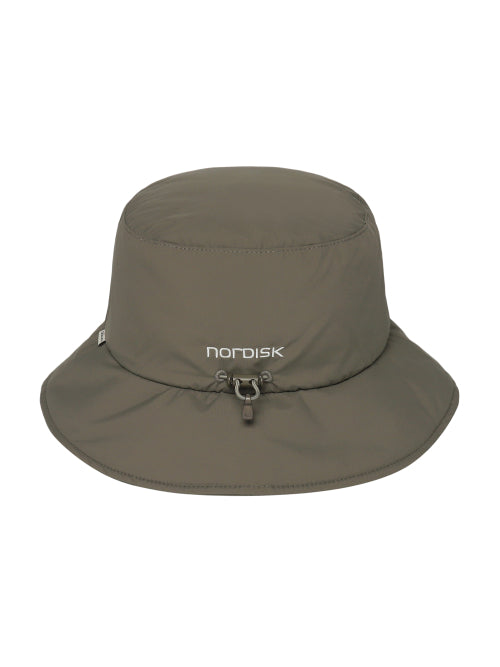 HYGGE HIKE CRYSTAL DOWN EARFLAP BUCKET HAT - 2 COLORS K.GREY