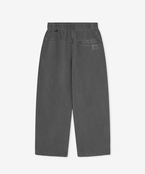 FLYING BRUSHED DYED WIDE PANTS D/CHARCOAL