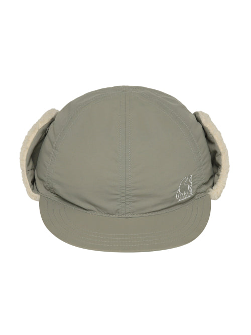 HYGGE HIKE EARFLAP CAP - 2 COLORS LIGHT GREY