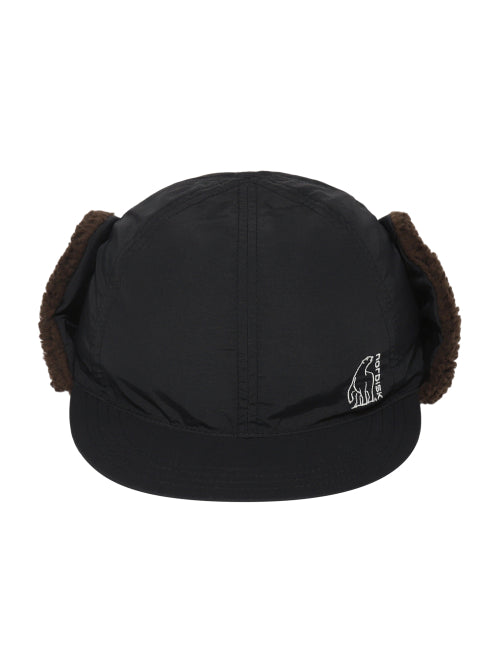 HYGGE HIKE EARFLAP CAP - 2 COLORS BLACK