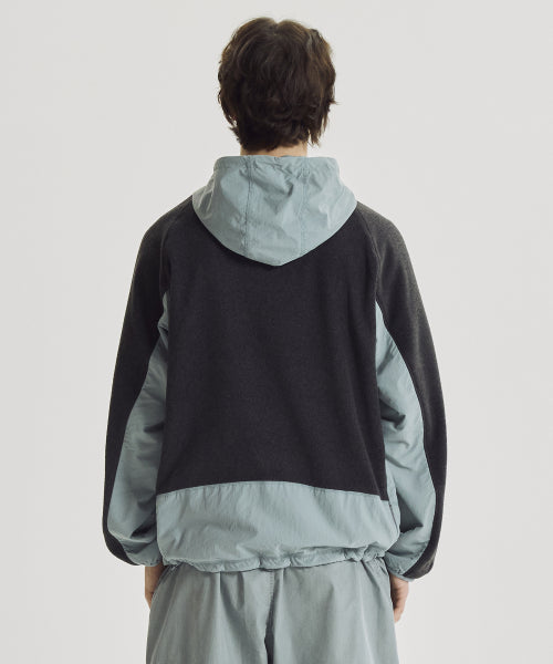 FLYING AEROHEAT FLEECE WOVEN MIX UTILITY JACKET - 2 COLORS MINT