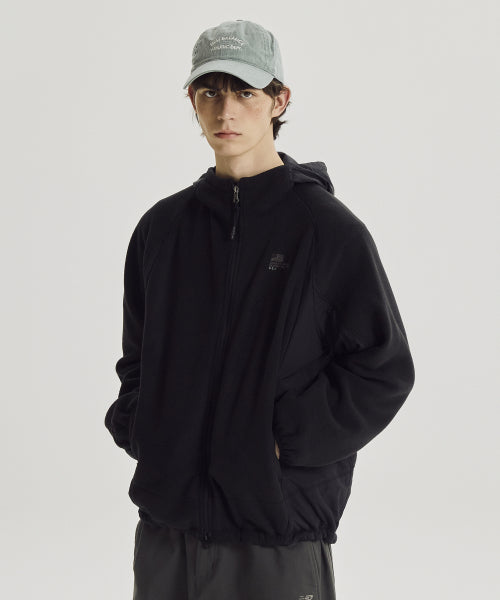 FLYING AEROHEAT FLEECE WOVEN MIX UTILITY JACKET - 2 COLORS BLACK