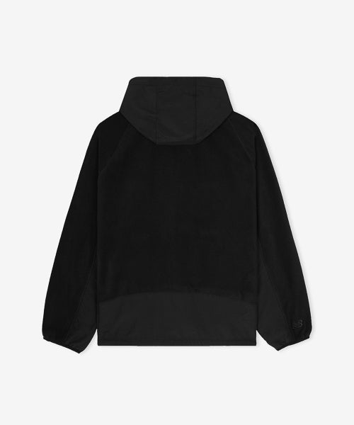 FLYING AEROHEAT FLEECE WOVEN MIX UTILITY JACKET - 2 COLORS BLACK