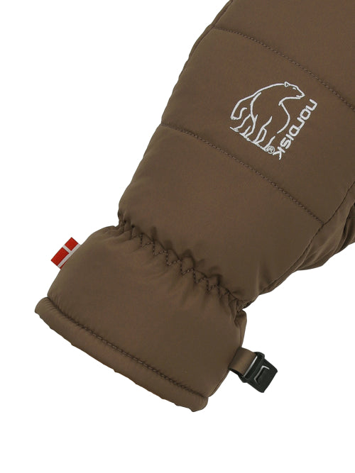 PRIMALOFT PADDED MITTEN - 2 COLORS BROWN