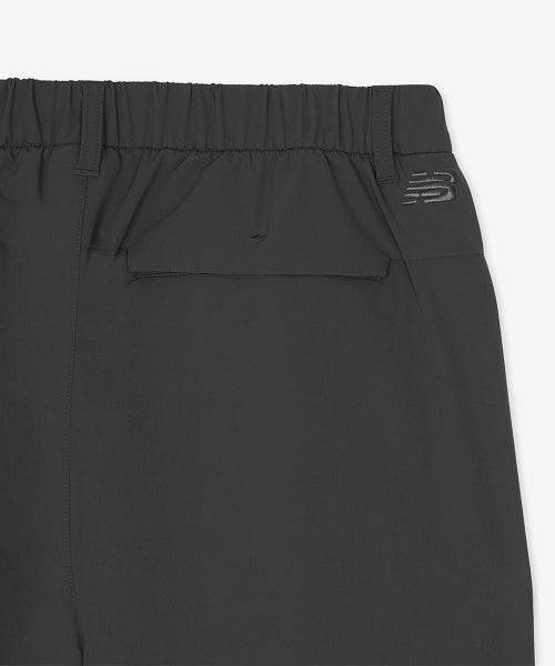 FLYING SIDE TUCK WOVEN WIDE PANTS - 2 COLORS CHARCOAL