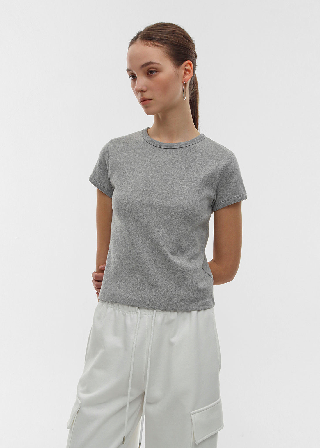 STANDARD RINGER ROUND SHORT SLEEVE TEE - 2 COLORS 1