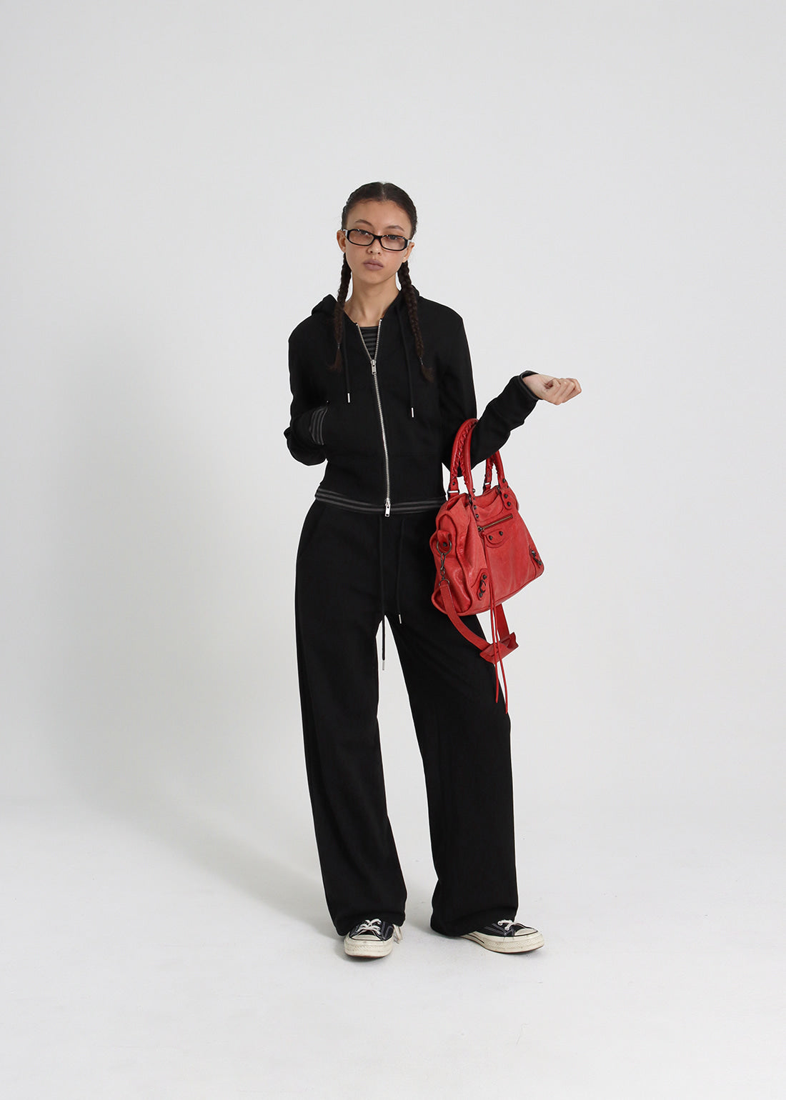 LIGHT SWEAT STRAIGHT BANDED PANTS - 3 COLORS 1