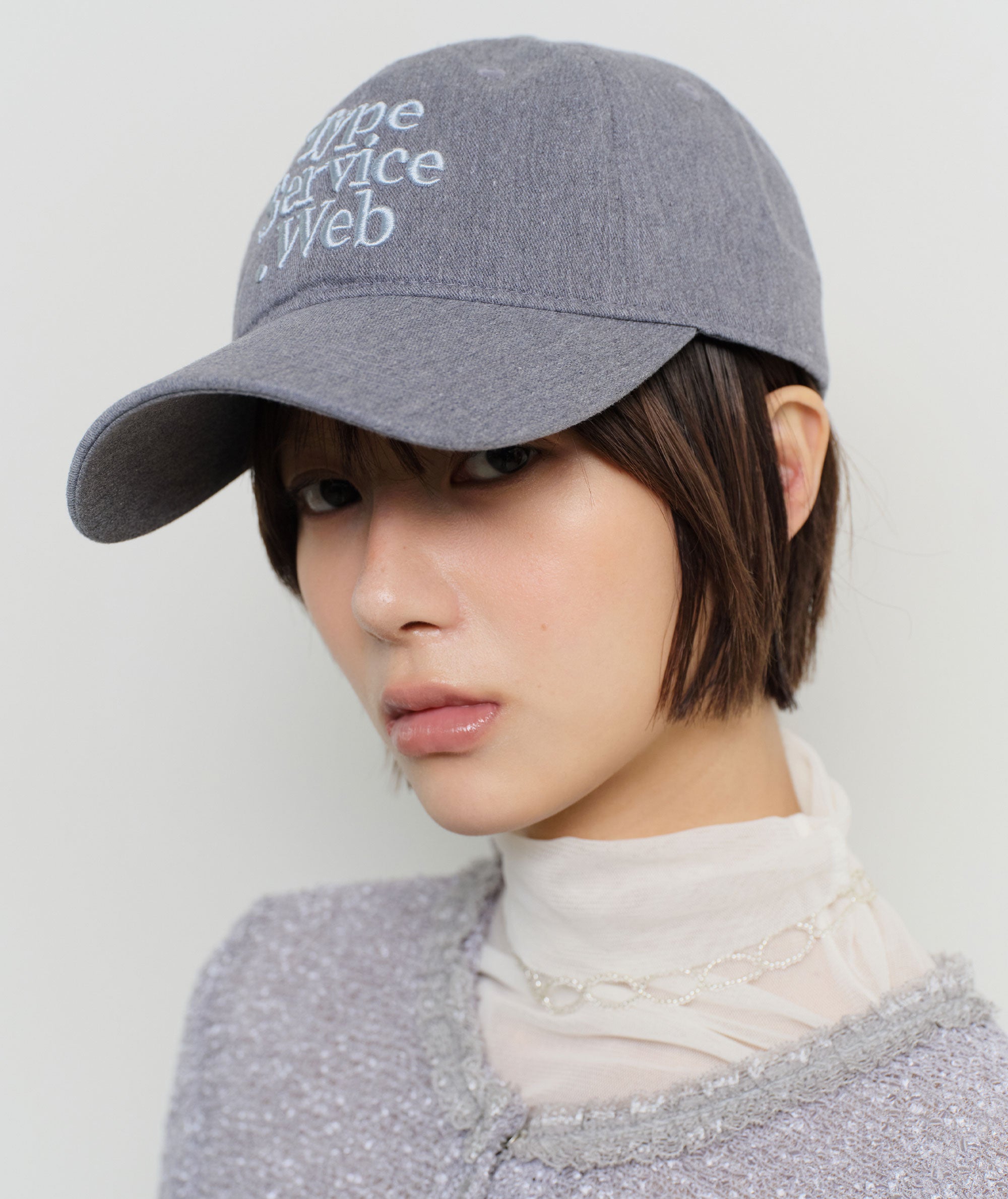 Typeservice Web Cap [Melange Gray]