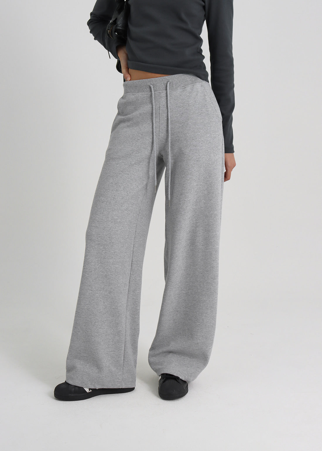 LIGHT SWEAT STRAIGHT BANDED PANTS - 3 COLORS 4