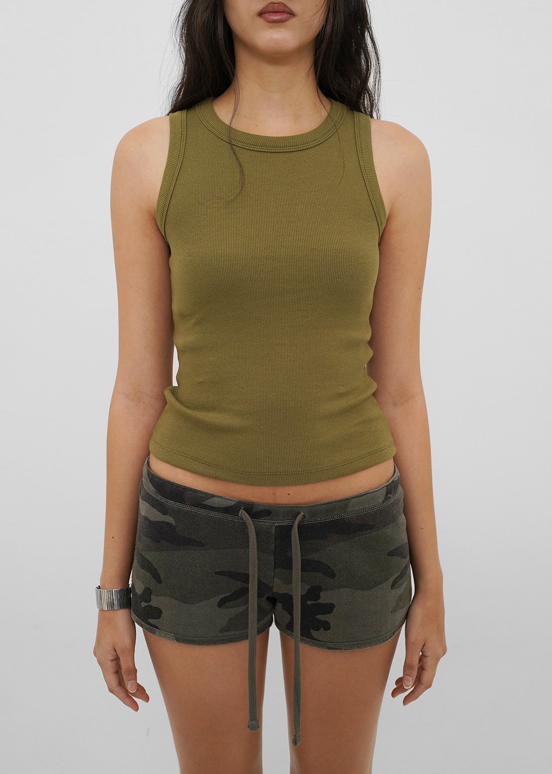 BASIC RIBBED ROUND MANGO TANK 6