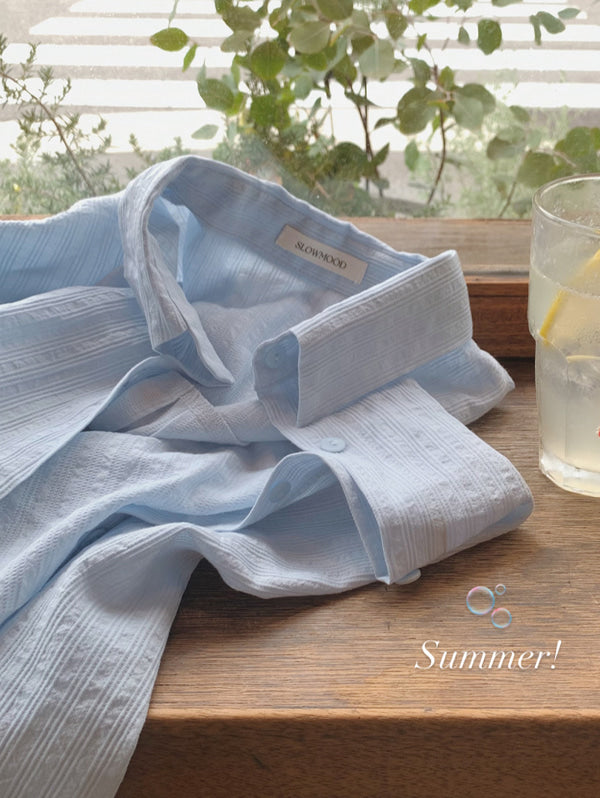 TONE SLIM COTTON SHIRT - 4 COLORS