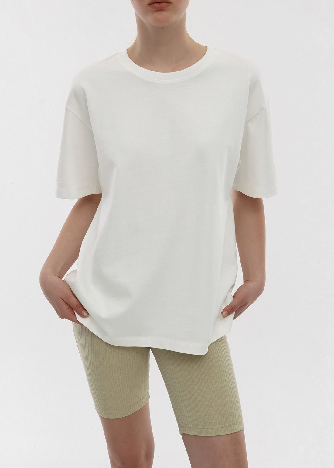 SOLID COTTON SHORT SLEEVE TEE - 2 COLORS 5