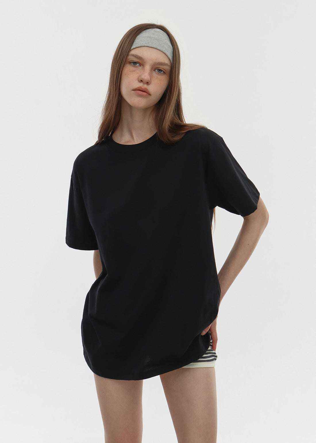 WASHABLE COOL ROUND BOX SHORT SLEEVE TEE 1