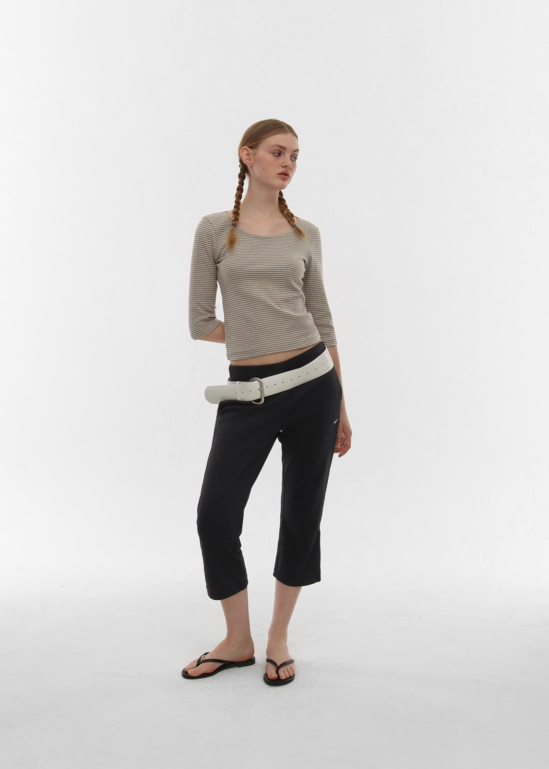 STANDARD U-NECK 3/4 SLEEVE TEE 20