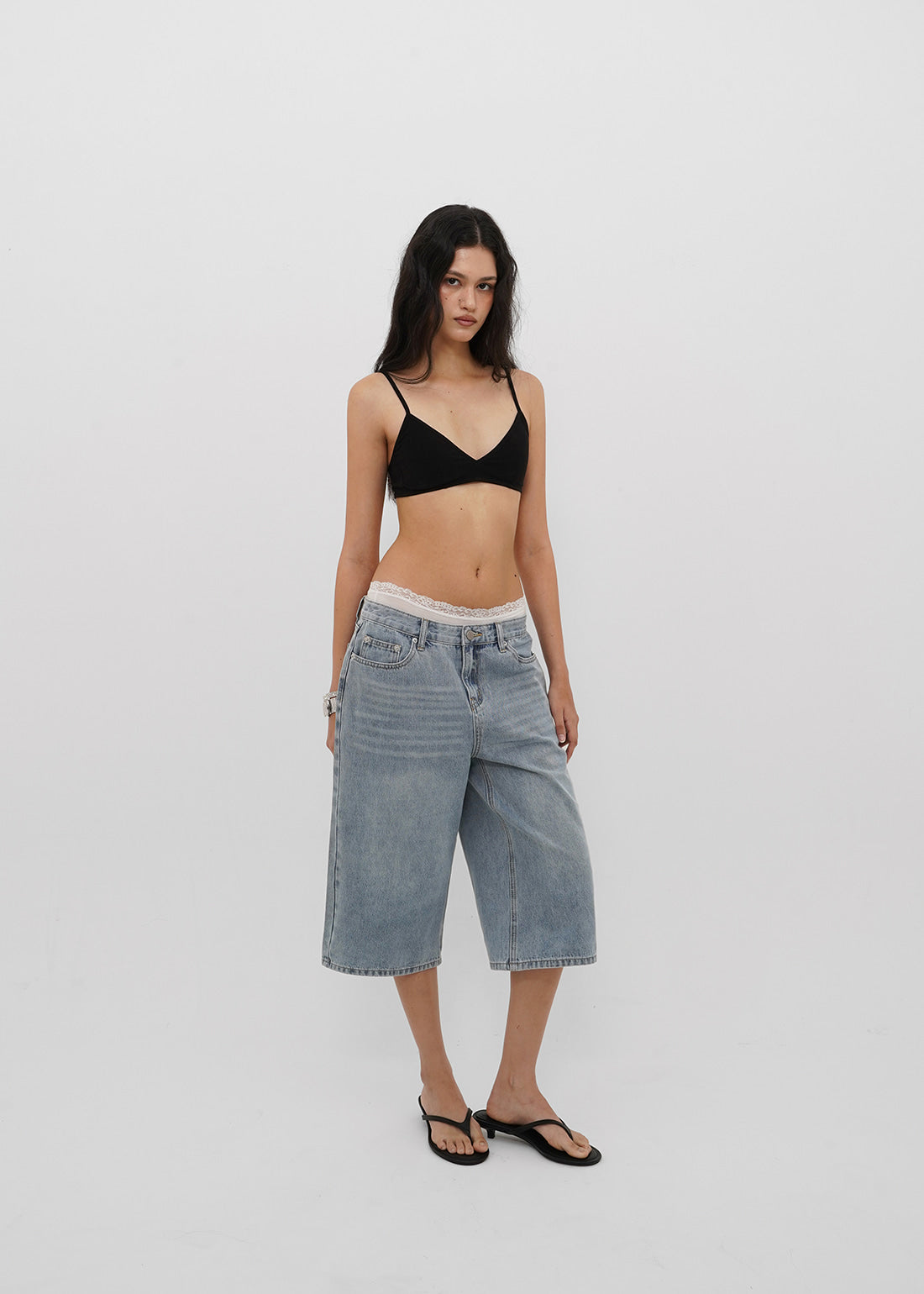 SUMMER WASHING BERMUDA JEANS 9