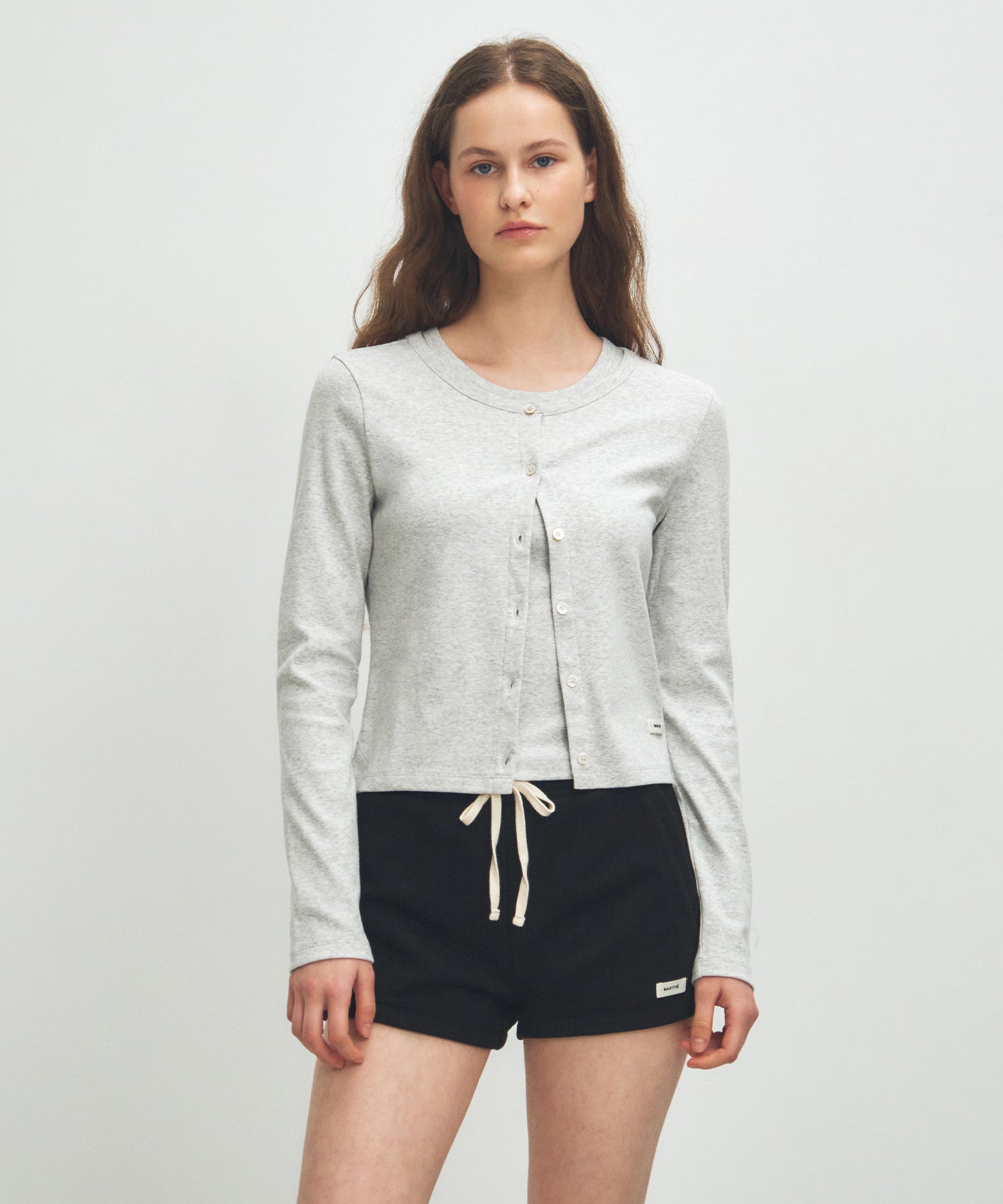 W BASIC COTTON CARDIGAN - 5 colors