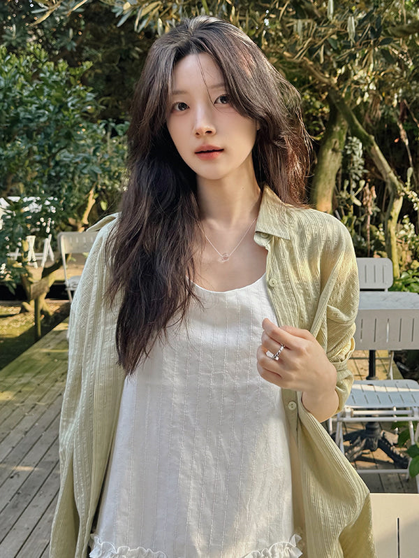 TONE SLIM COTTON SHIRT - 4 COLORS