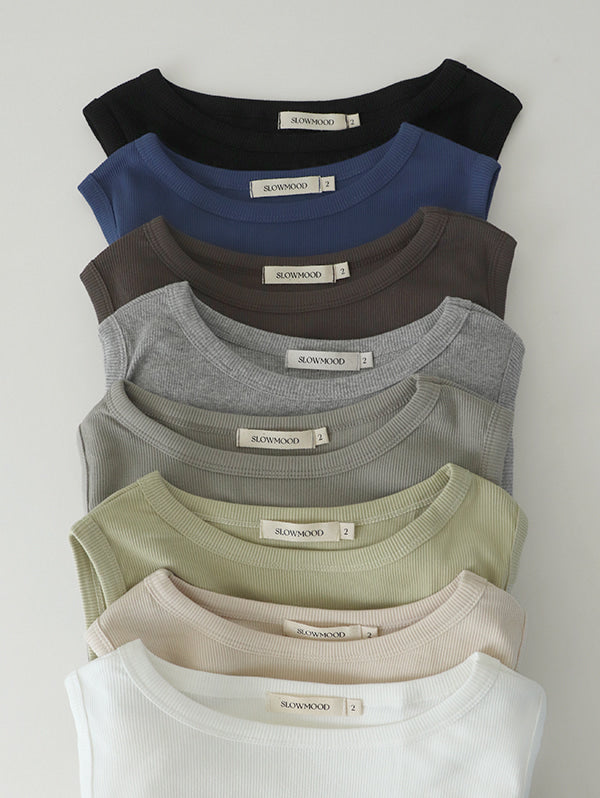 STRETCH BASIC SLEEVELESS