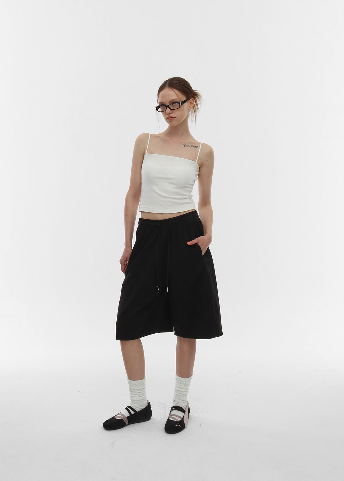 AIR SWEAT BERMUDA BANDED PANTS - 3 COLORS 11
