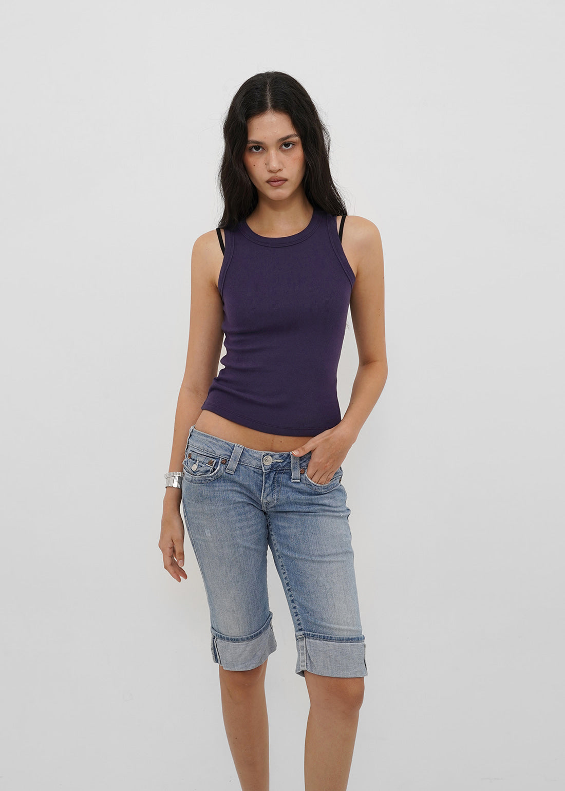 BASIC RIBBED ROUND MANGO TANK 2