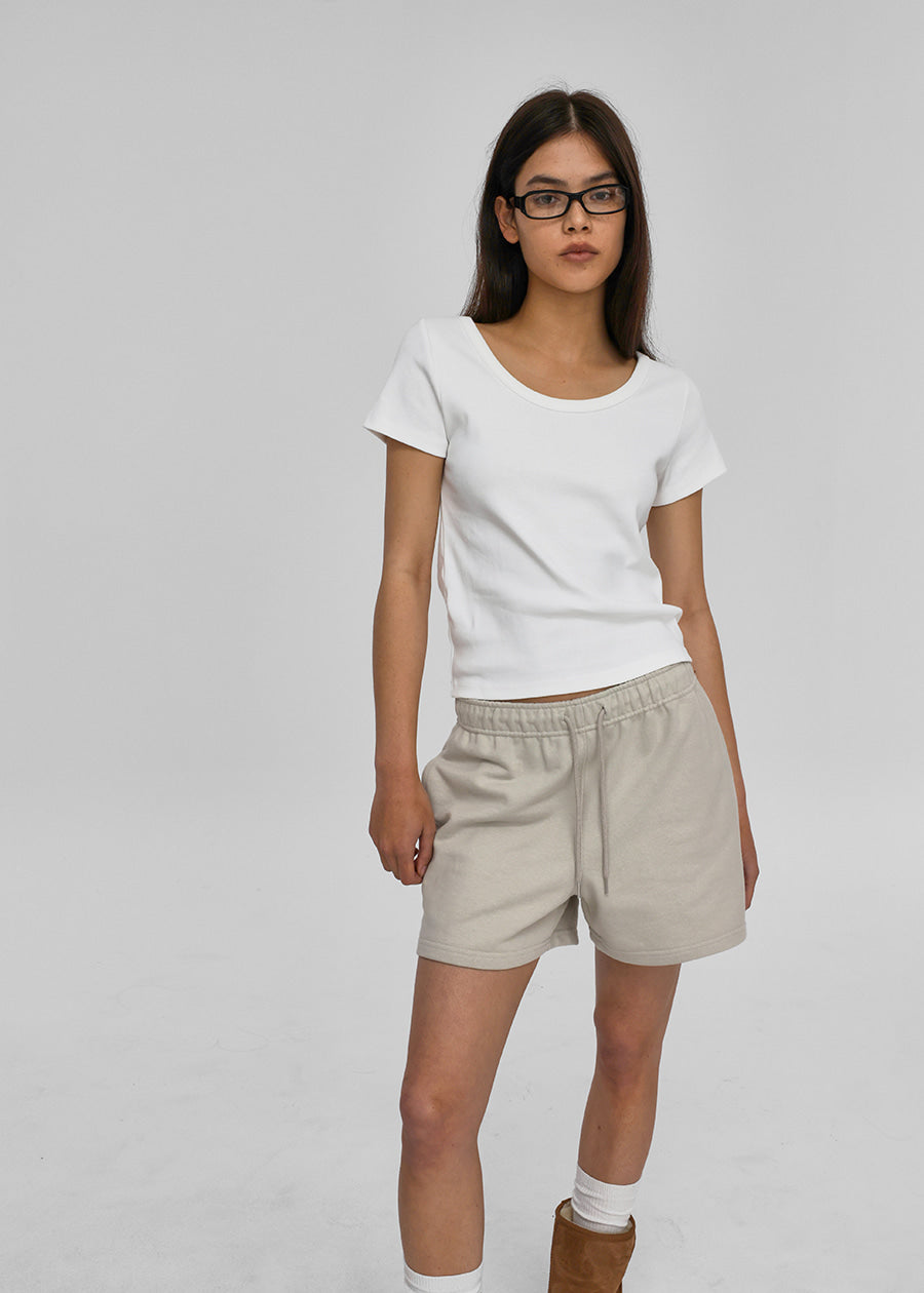 STANDARD U-NECK SHORT SLEEVE TEE 1