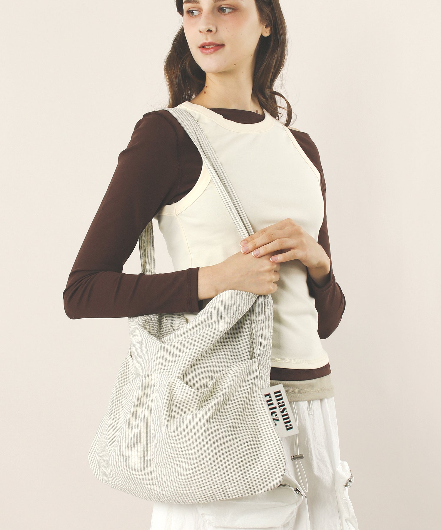 RABBIT ECO BAG - PENCIL LINE