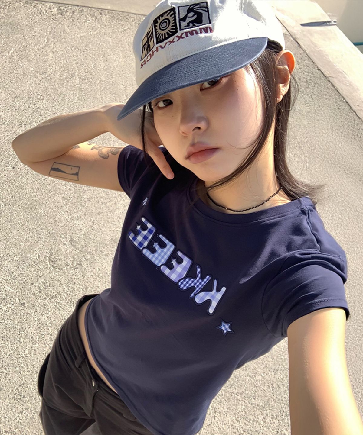 MY NAME CHECK PATCH SHORT-SLEEVE T-SHIRT