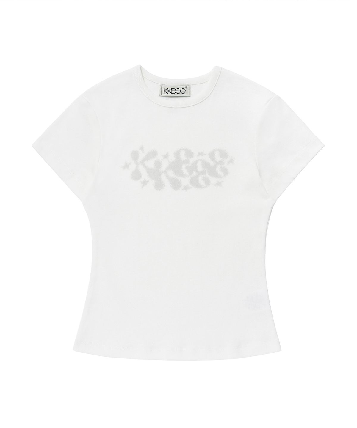 SPRAY TWINKLE SLIM SHORT-SLEEVE T-SHIRT