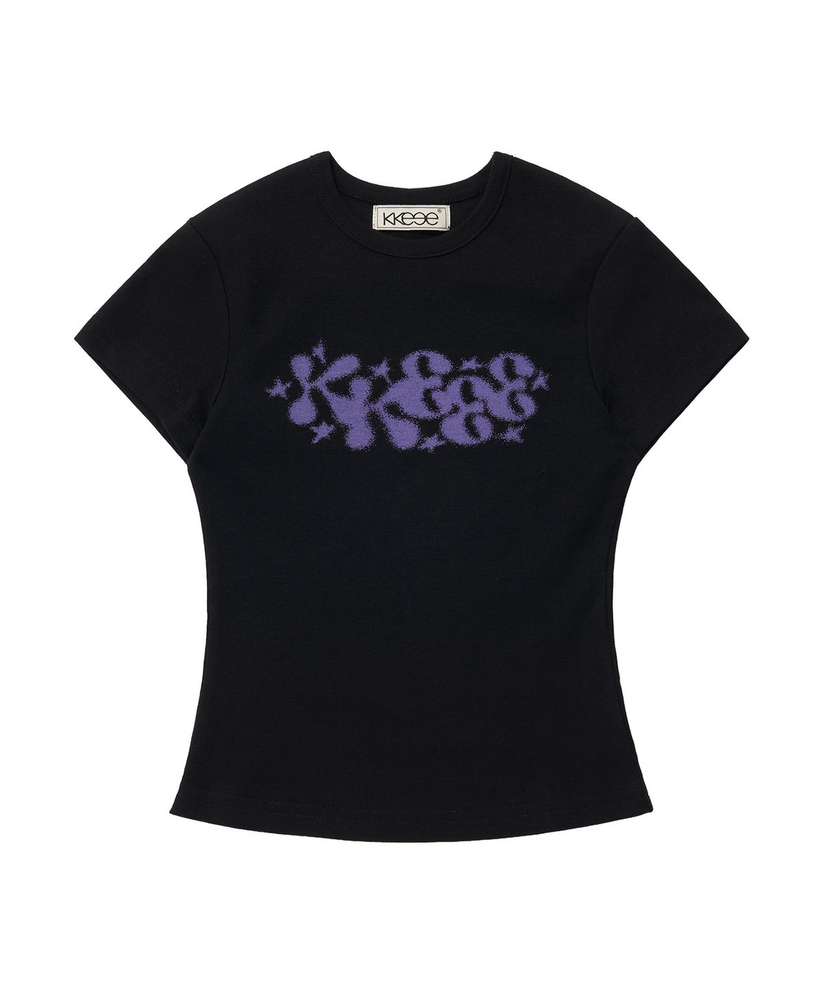 SPRAY TWINKLE SLIM SHORT-SLEEVE T-SHIRT