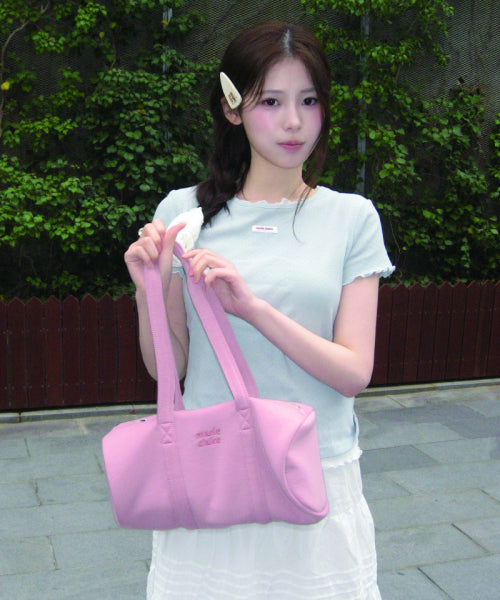LABEL PUNCHING LAYERED T-SHIRT - 5 COLORS