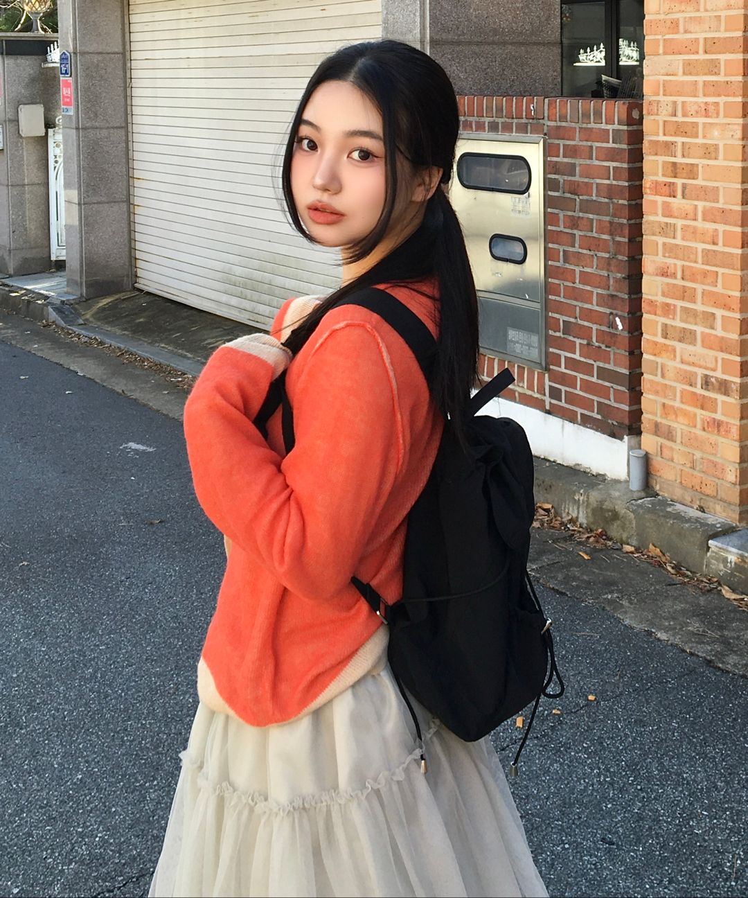 MINIMAL CENTER COZY BACKPACK