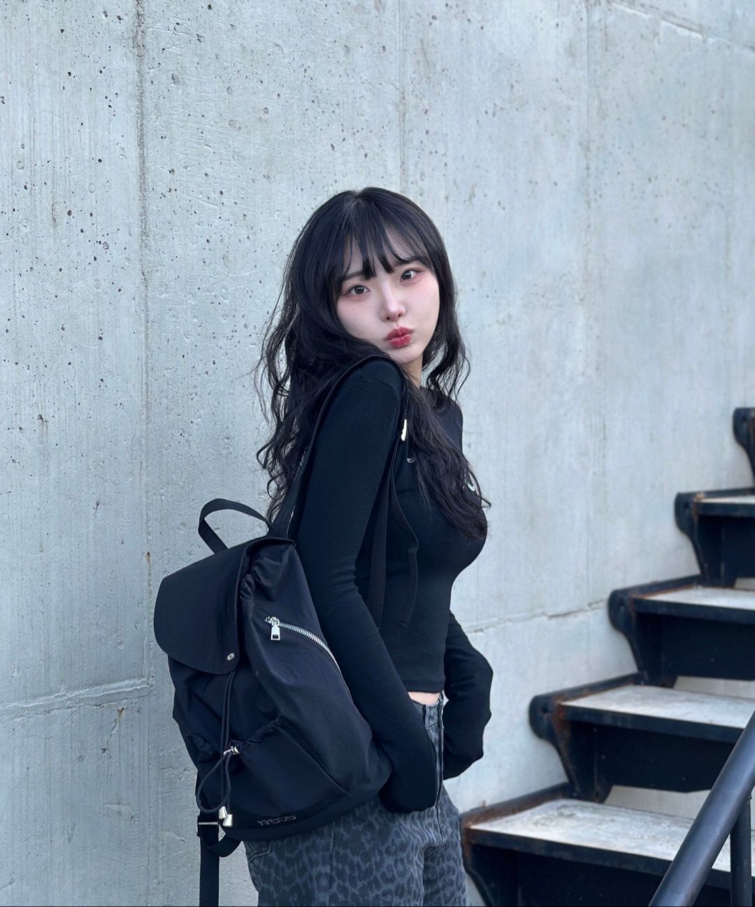 MINIMAL CENTER COZY BACKPACK